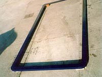 Sklolaminátový rám k Bigboardu