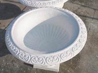 Replika zámeckého květináče s podstavcem