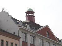 Plášť věžičky zakrývající GSM antény