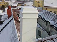 Kryty GSM antén ve tvaru komínů