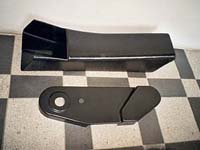 Plastové části prototypu zahradní sekačky