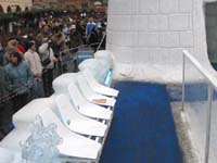 Sedačky na kluziště