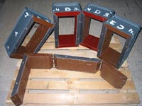 Sada forem na výrobu umělého kamene