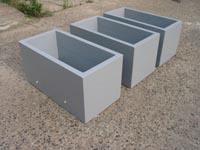 Sklolaminátové květníky