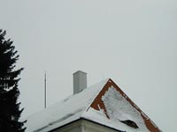 Komínový kryt antén