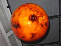 Maketa planety Venuše